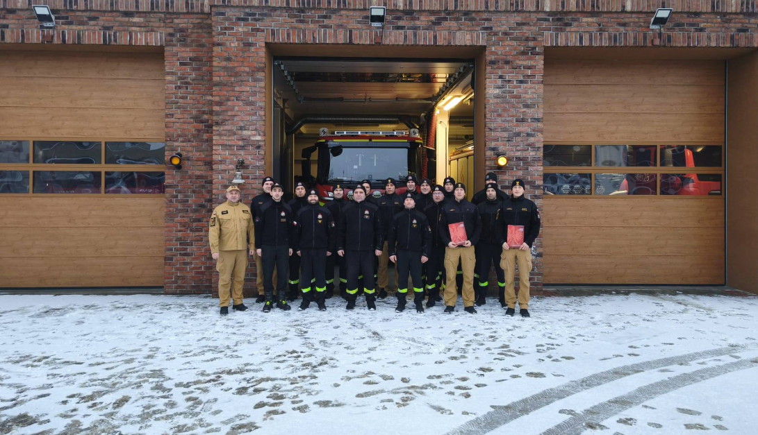 Docenieni za służbę. Strażacy z JRG wyróżnieni podczas oficjalnej uroczystośc