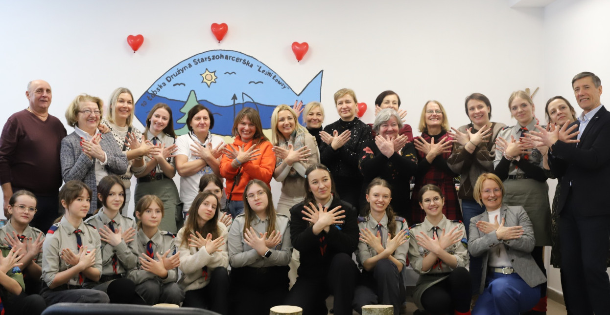 Uroczyste otwarcie harcówki w Łebie. istotny dzień dla młodych harcerz