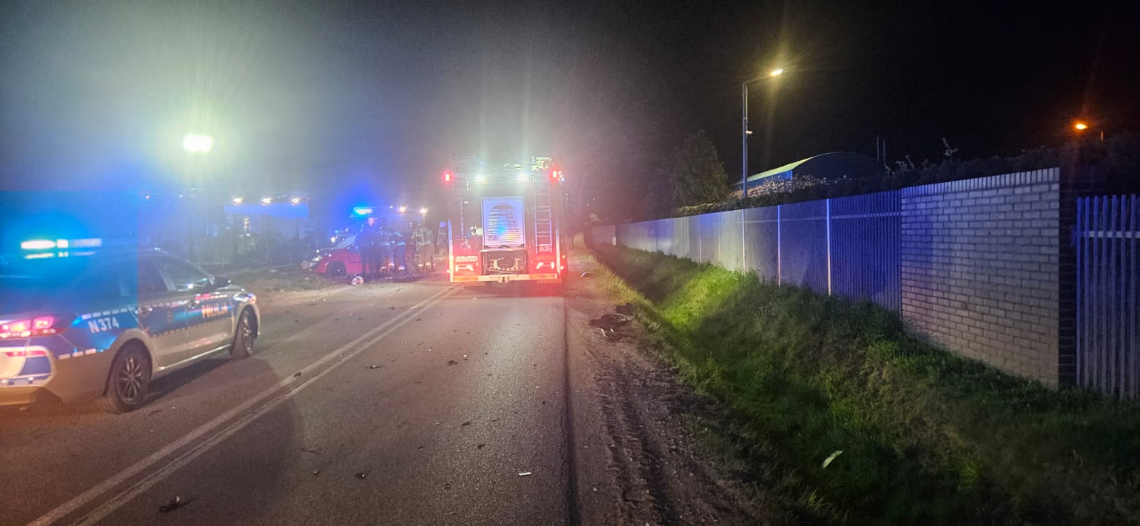 Groźny wypadek. Cztery osoby w szpitalu