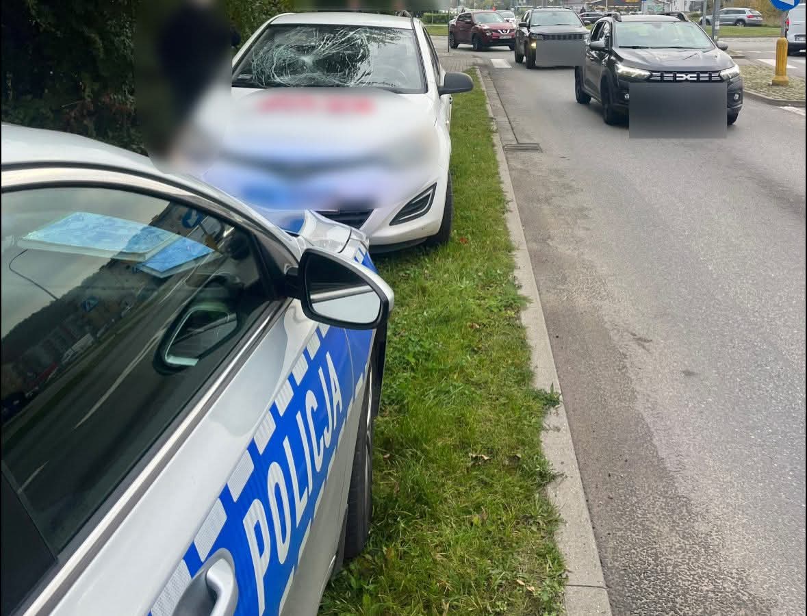 Reda: Zderzenie roweru z osobówką. Jednośladem jechała 16-latka