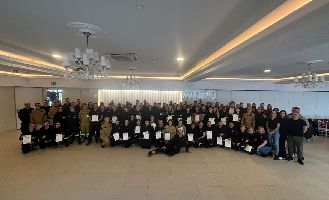 Druhny z Cewic i Łebuni na szkoleniu MDP