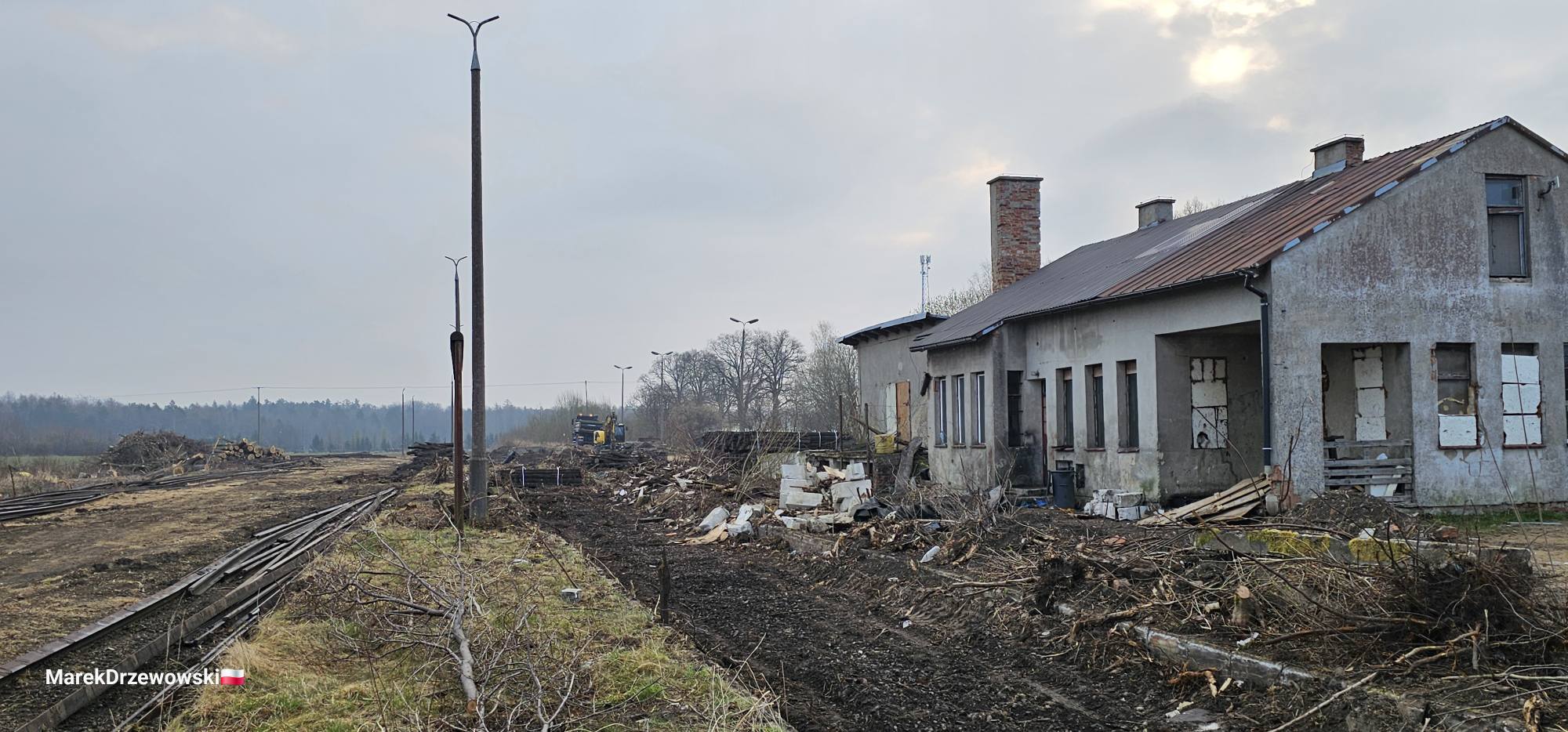 Kolej wraca do Choczewa! Prace już ruszyły