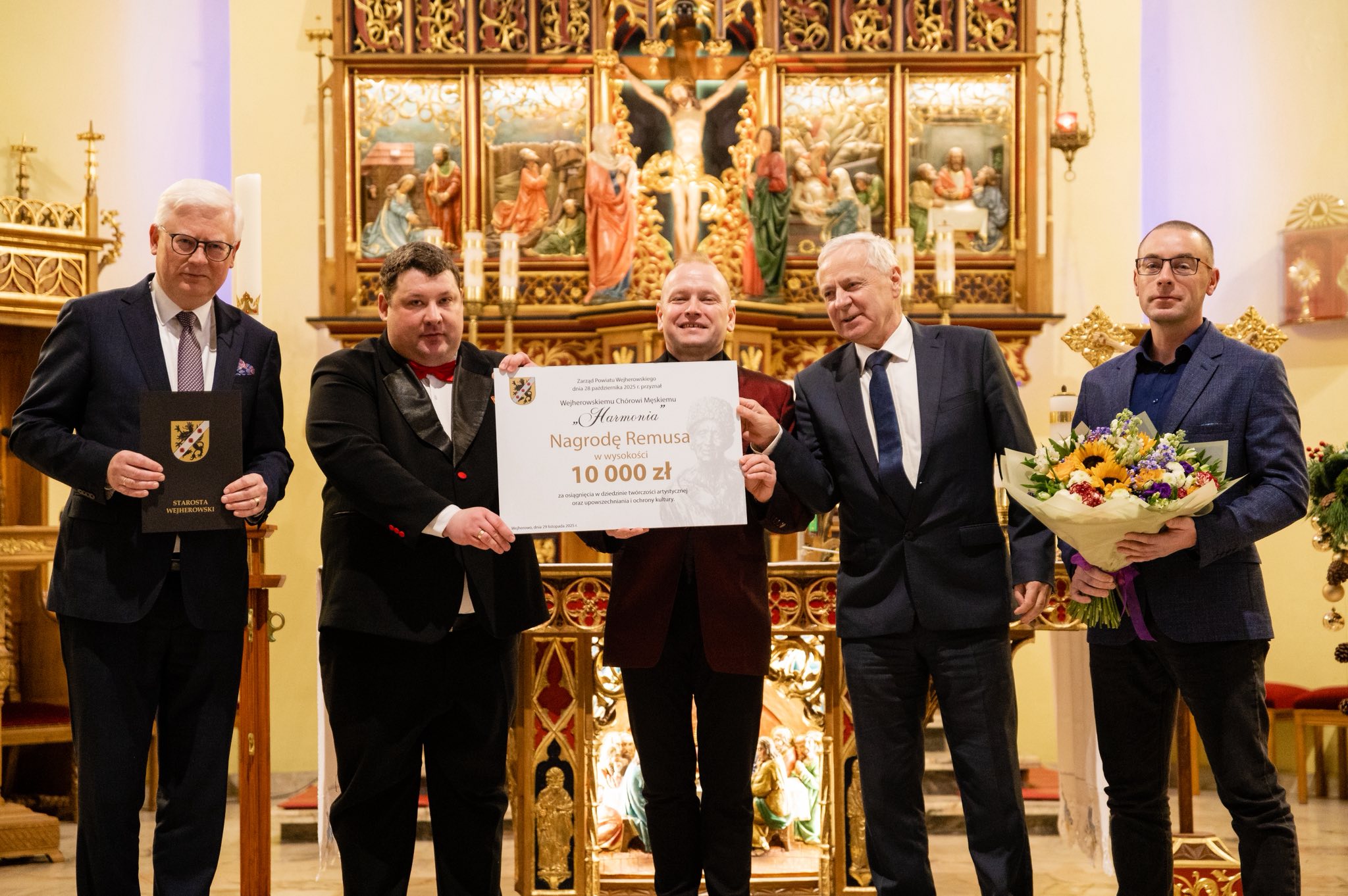 Chór 'Harmonia' nagrodzony! Legendarny zespół z ponad 100-letnią historią uhonorowany Nagrodą Remusa
