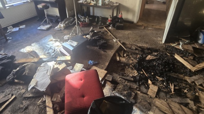 Pożar zabrał wszystko. Trwa zbiórka dla poszkodowanej rodziny