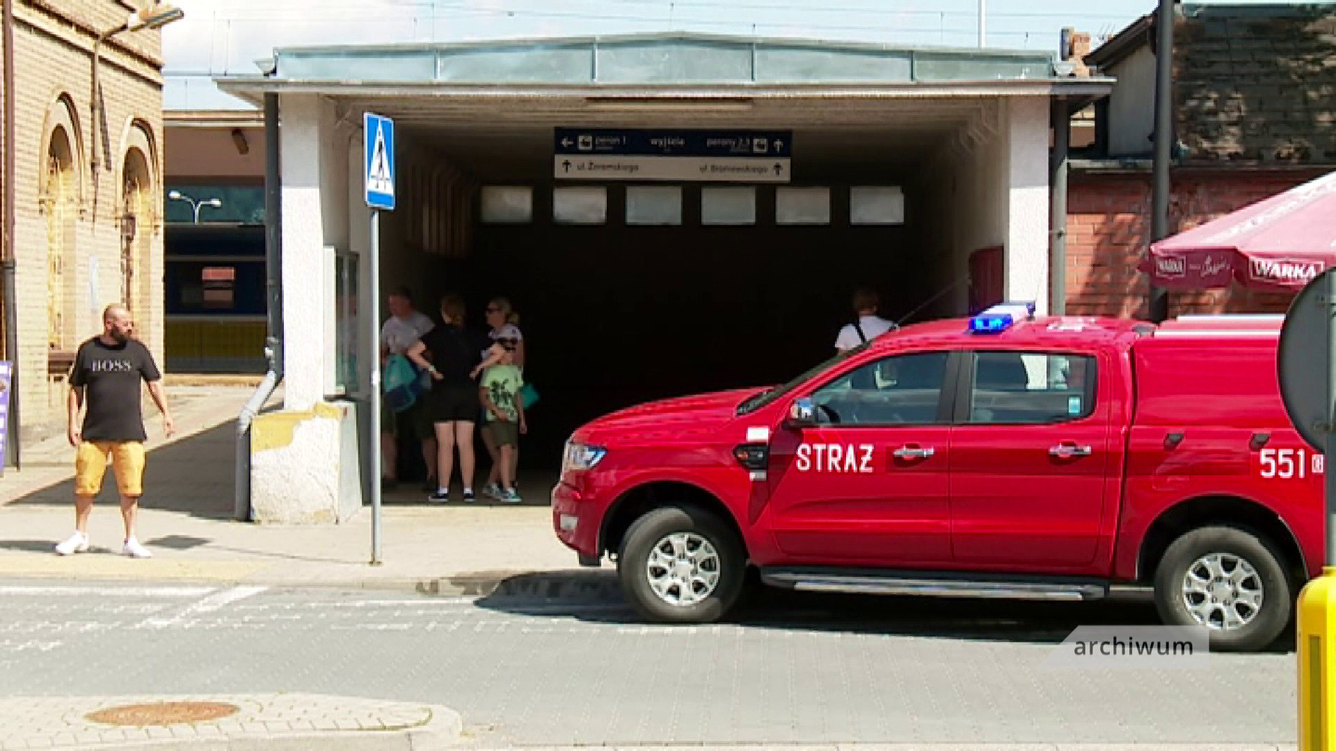 Duże ćwiczenia służb na dworcu. 'Żeby nie doszło do paniki'