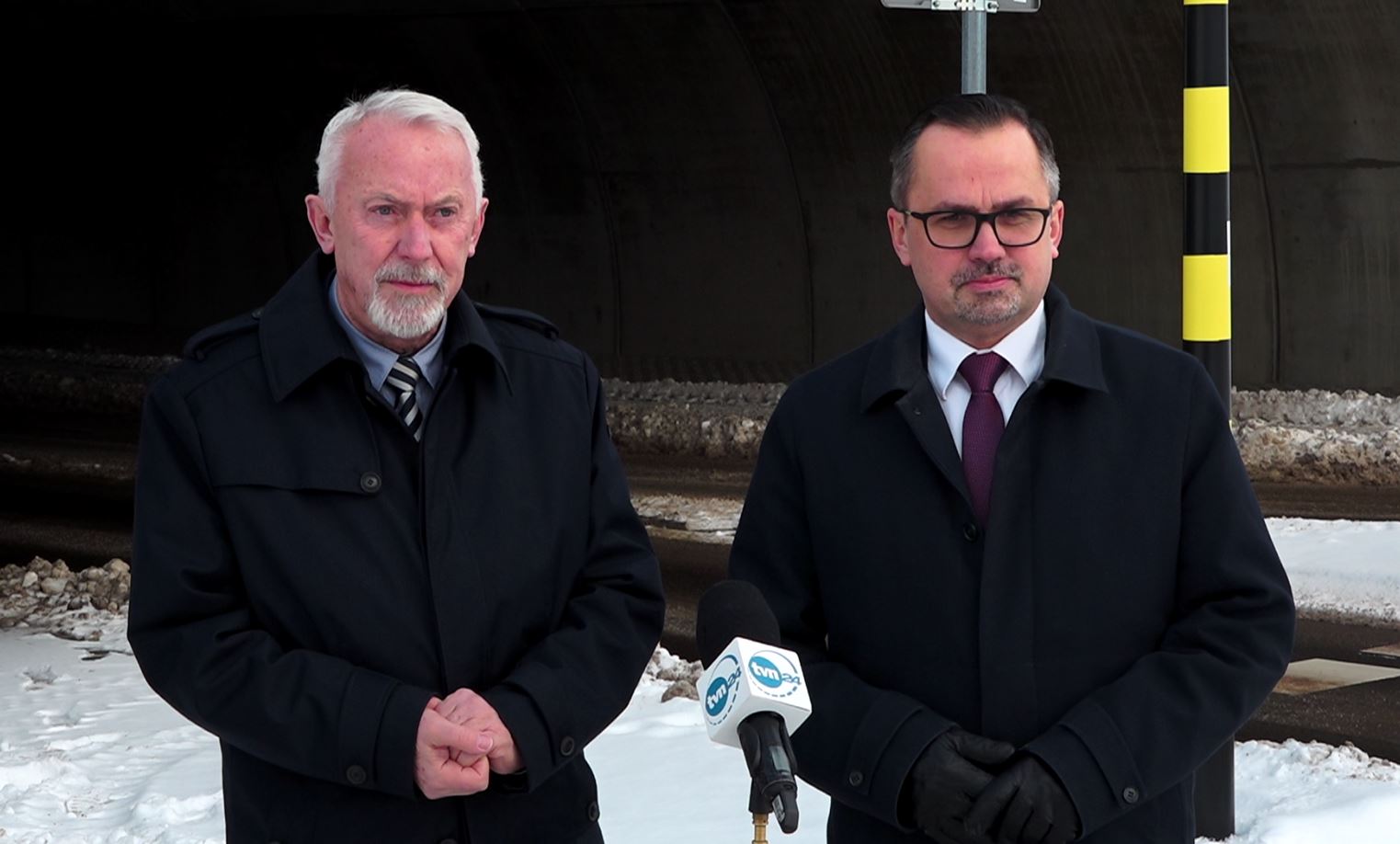 Marcin Horała na Węźle Zryw. ' To inwestycja szczególnie mi bliska'