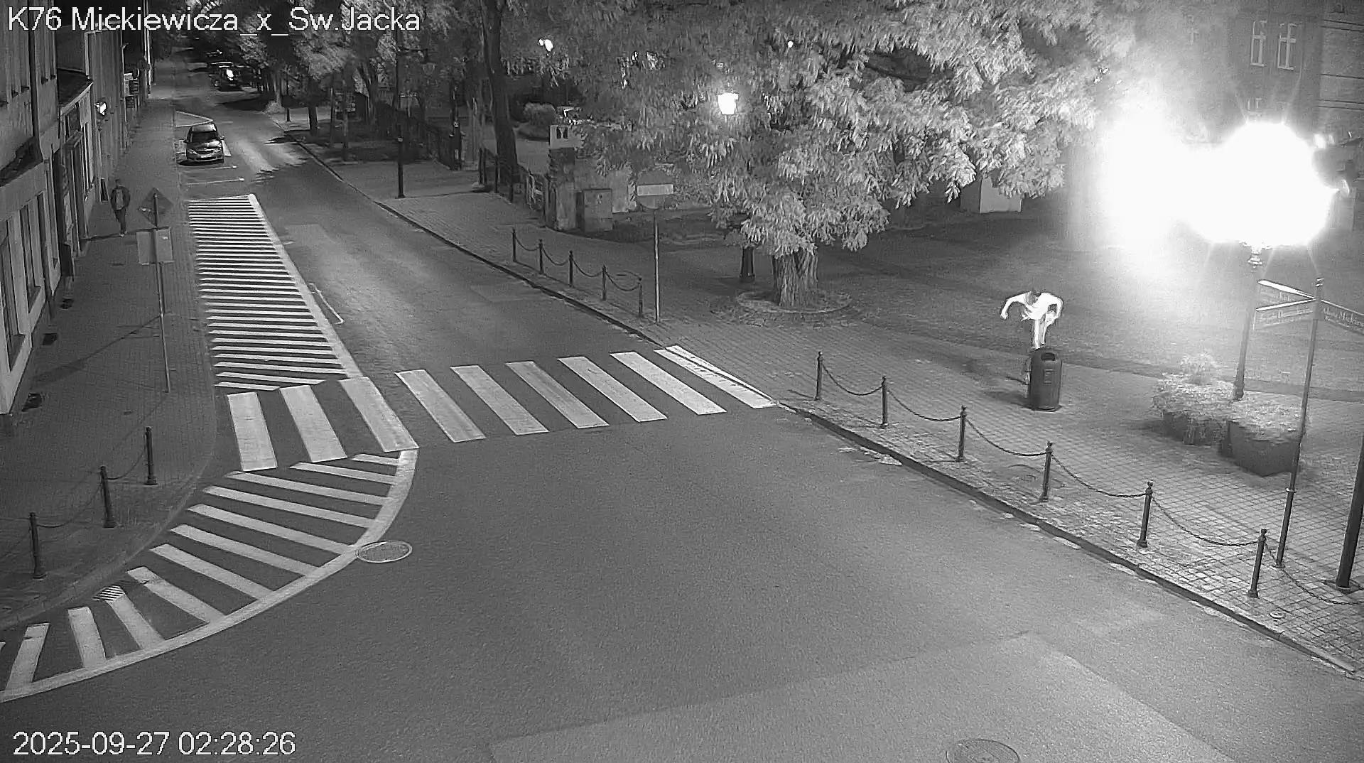 Kopali i przewracali kosze na śmieci. Wszystko się nagrało!