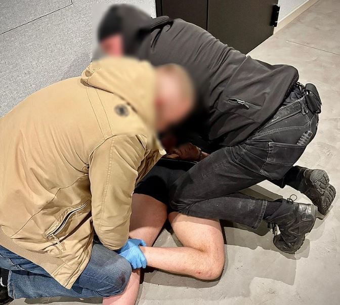 Demolował hotel. Został obezwładniony dzięki tasera