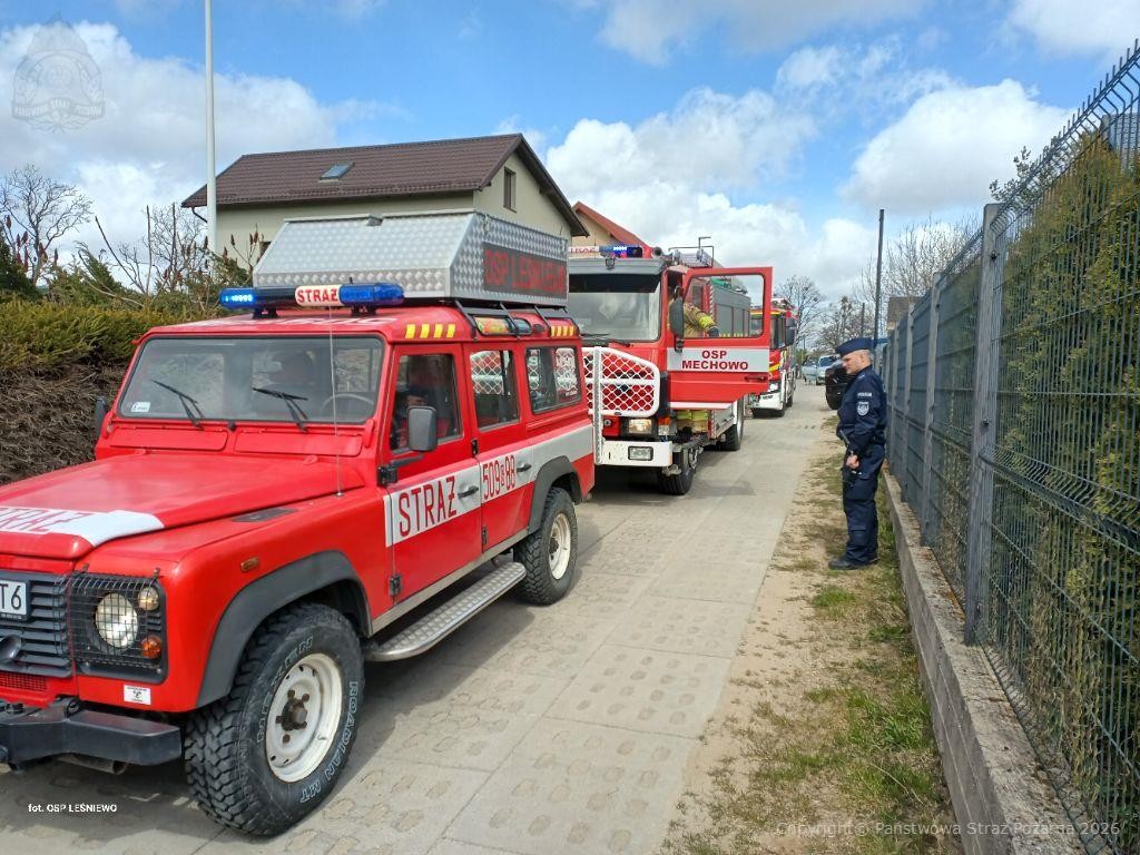 Pożar budynku mieszkalnego. Intensywny dzień Straży Pożarnej