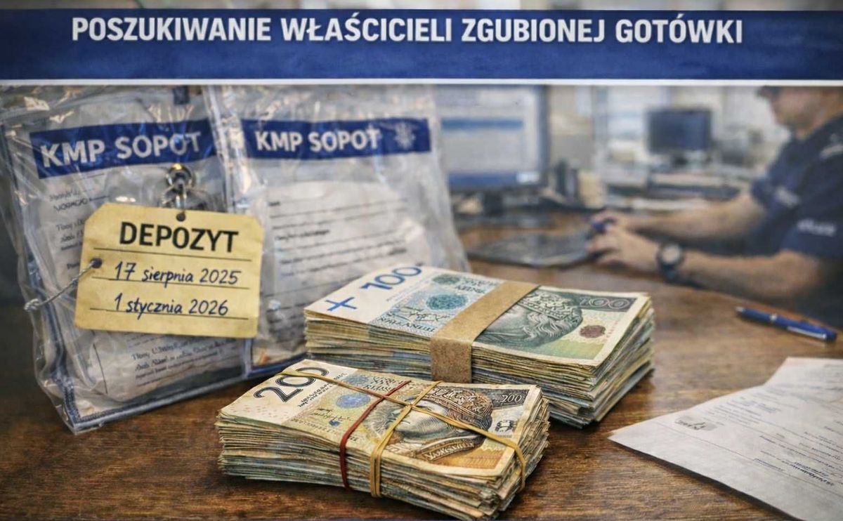 Uwaga! Szukają właścicieli odnalezionej gotówki