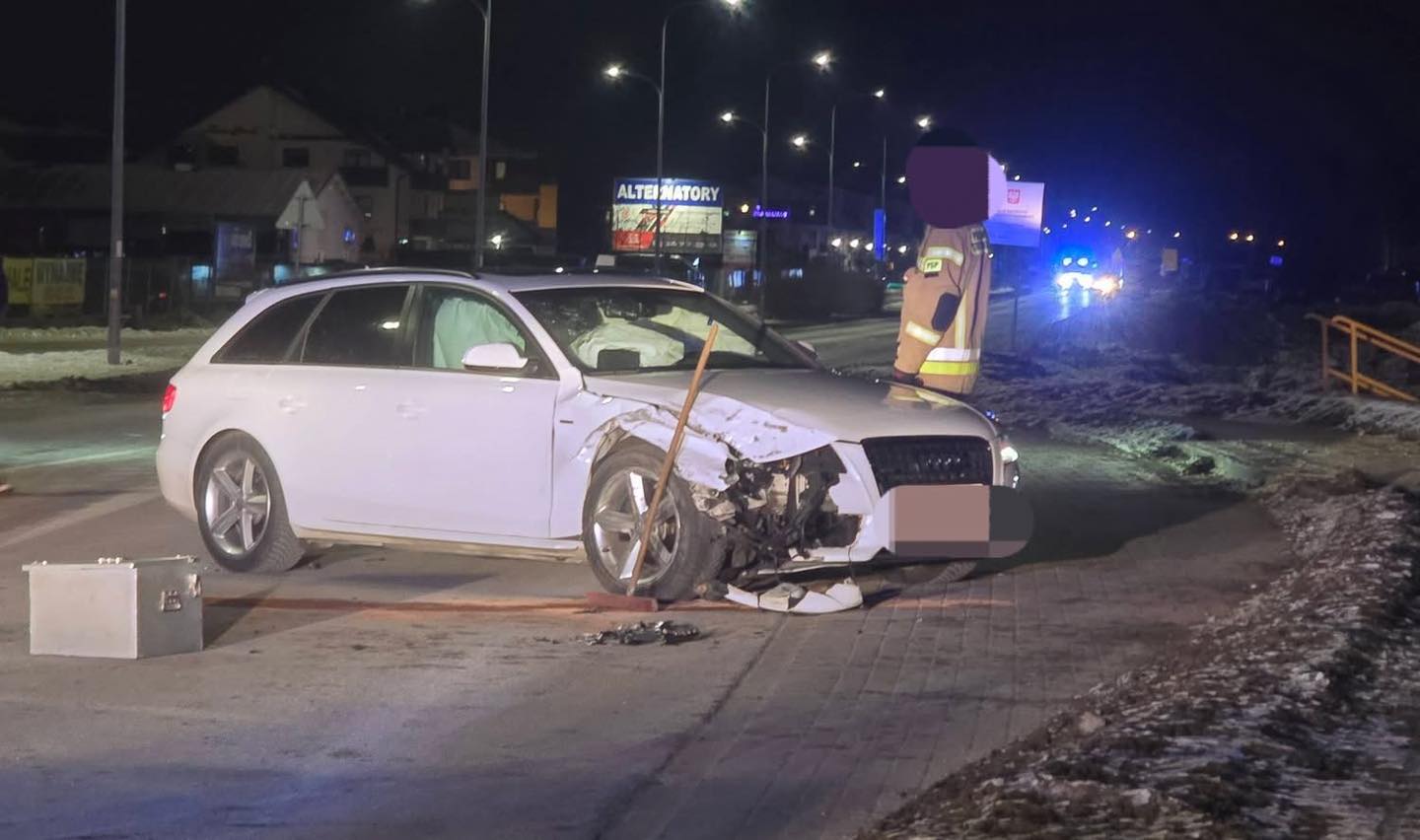 Wsiadł za kierownicę mając 3 promile. Doprowadził do wypadku