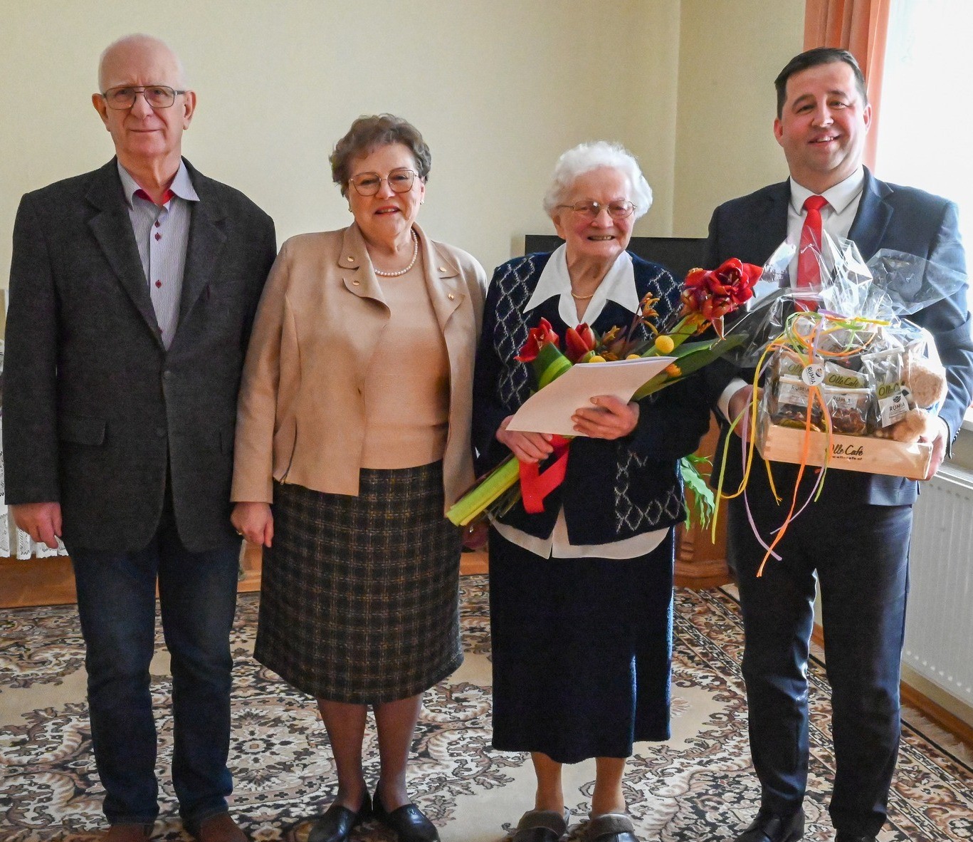 Pani Alicja świętuje 101. urodziny. Kolejny raz została też prababcią