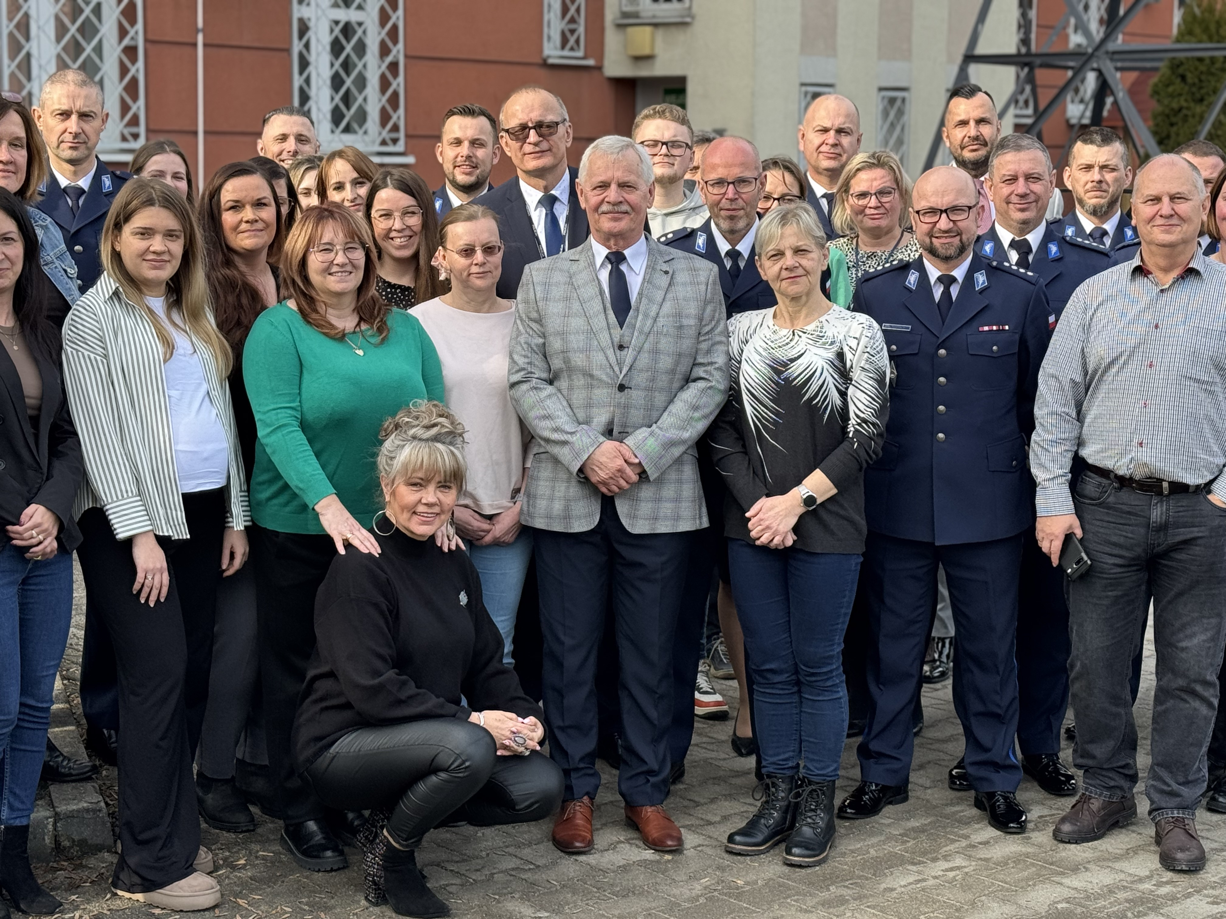 46 lat, miesiąc i 29 dni – tyle pracował w policji. Pożegnali Henryka Rybandta