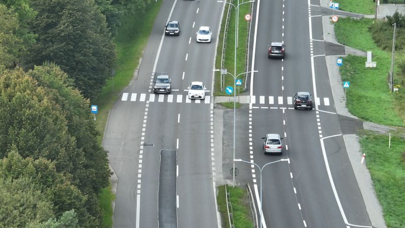 Dron obserwował kierowców. Posypały się mandaty
