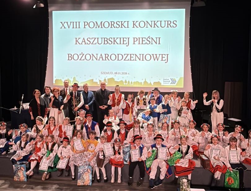 Blisko 300 artystów na scenie. XVIII Pomorski Konkurs Kaszubskiej Pieśni Bożonarodzeniowej