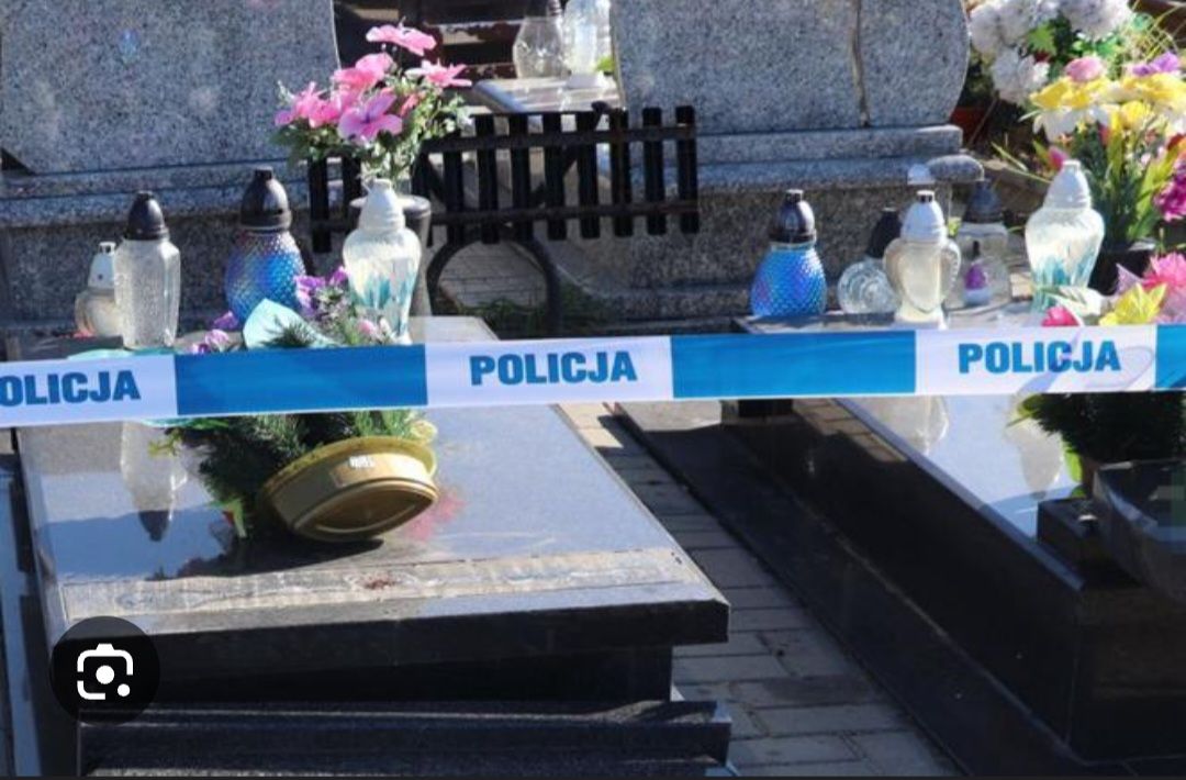 Nocna dewastacja cmentarza. Zniszczono setki grobów