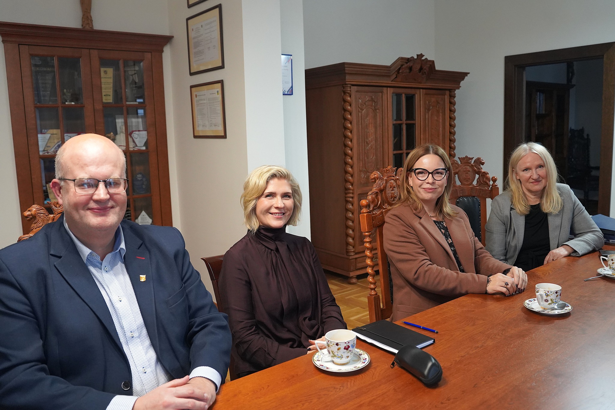 Rozmawiali o nowym hubie edukacyjno-energetycznym