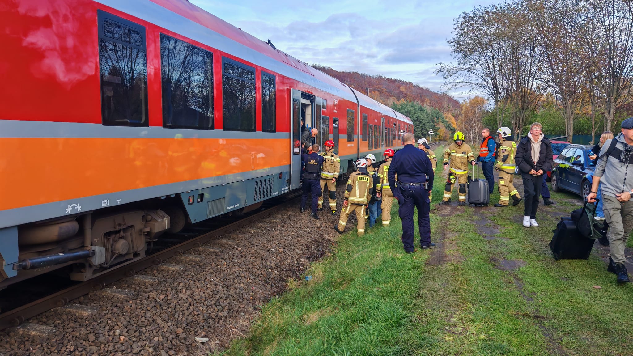 Śmiertelne potrącenie na torach! Na miejscu kilka zastępów straży pożarnej