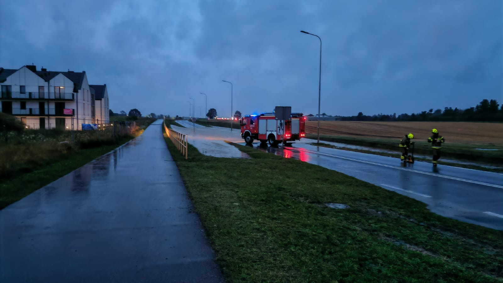 Fot. PSP w Pucku/OSP Leśniewo