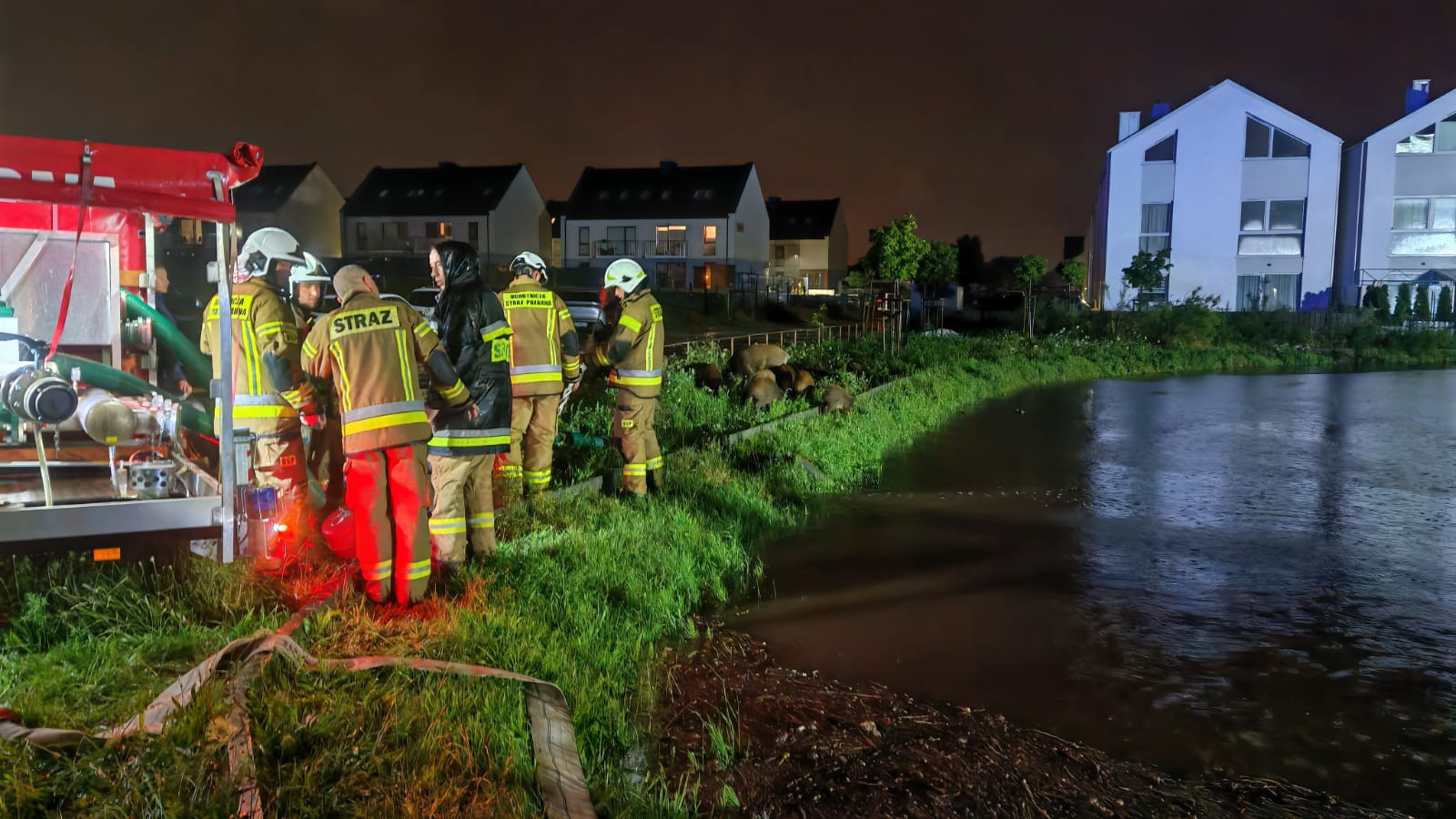 Fot. PSP w Pucku/OSP Leśniewo