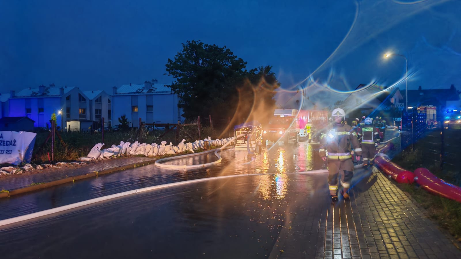 Fot. PSP w Pucku/OSP Leśniewo