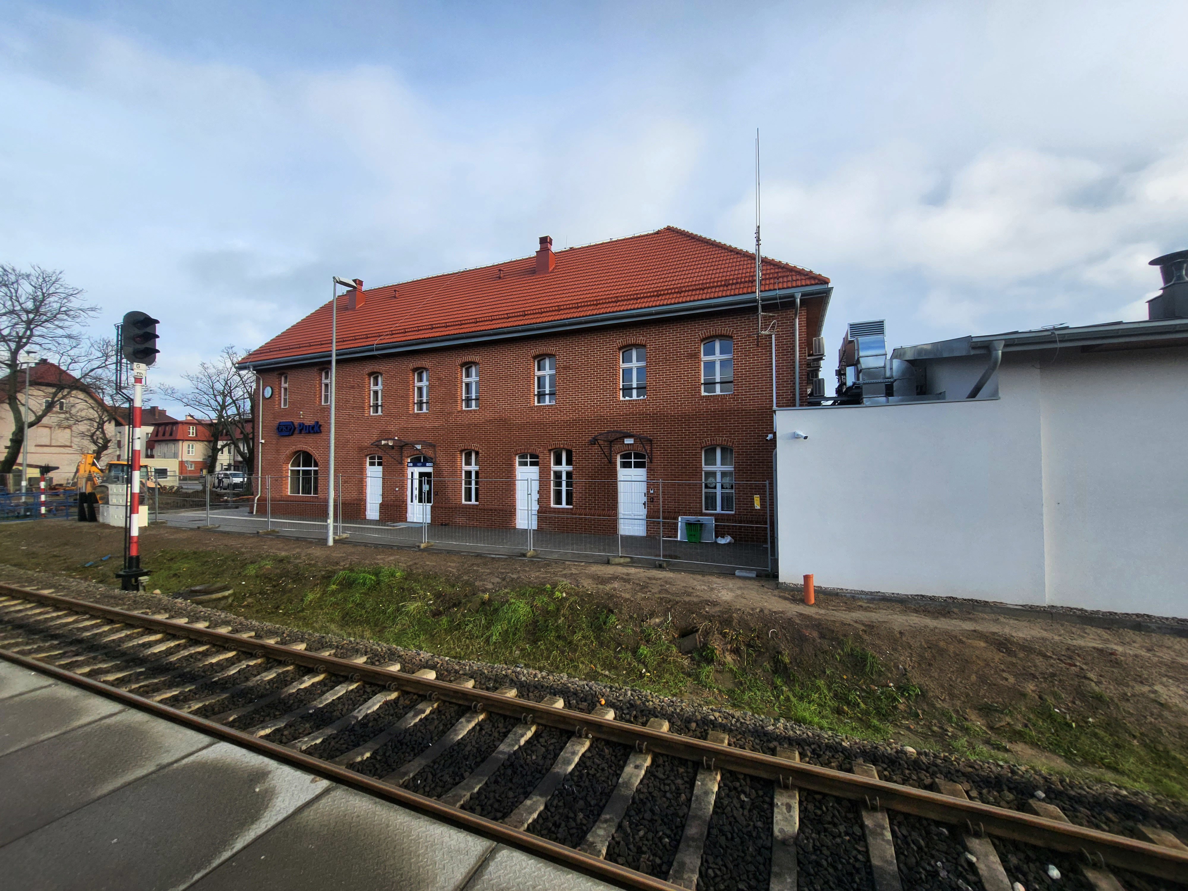 Dworzec Puck po przebudowie/PKP S.A