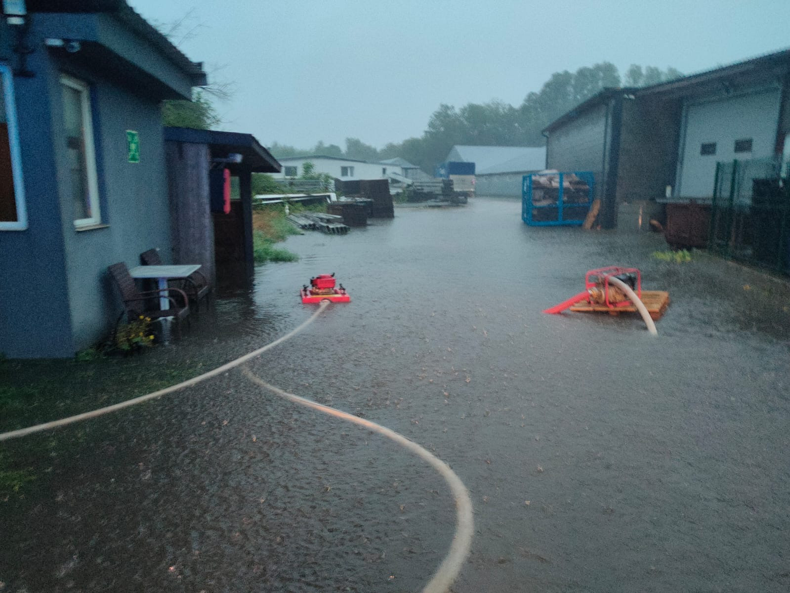 Fot. PSP w Pucku/OSP Leśniewo