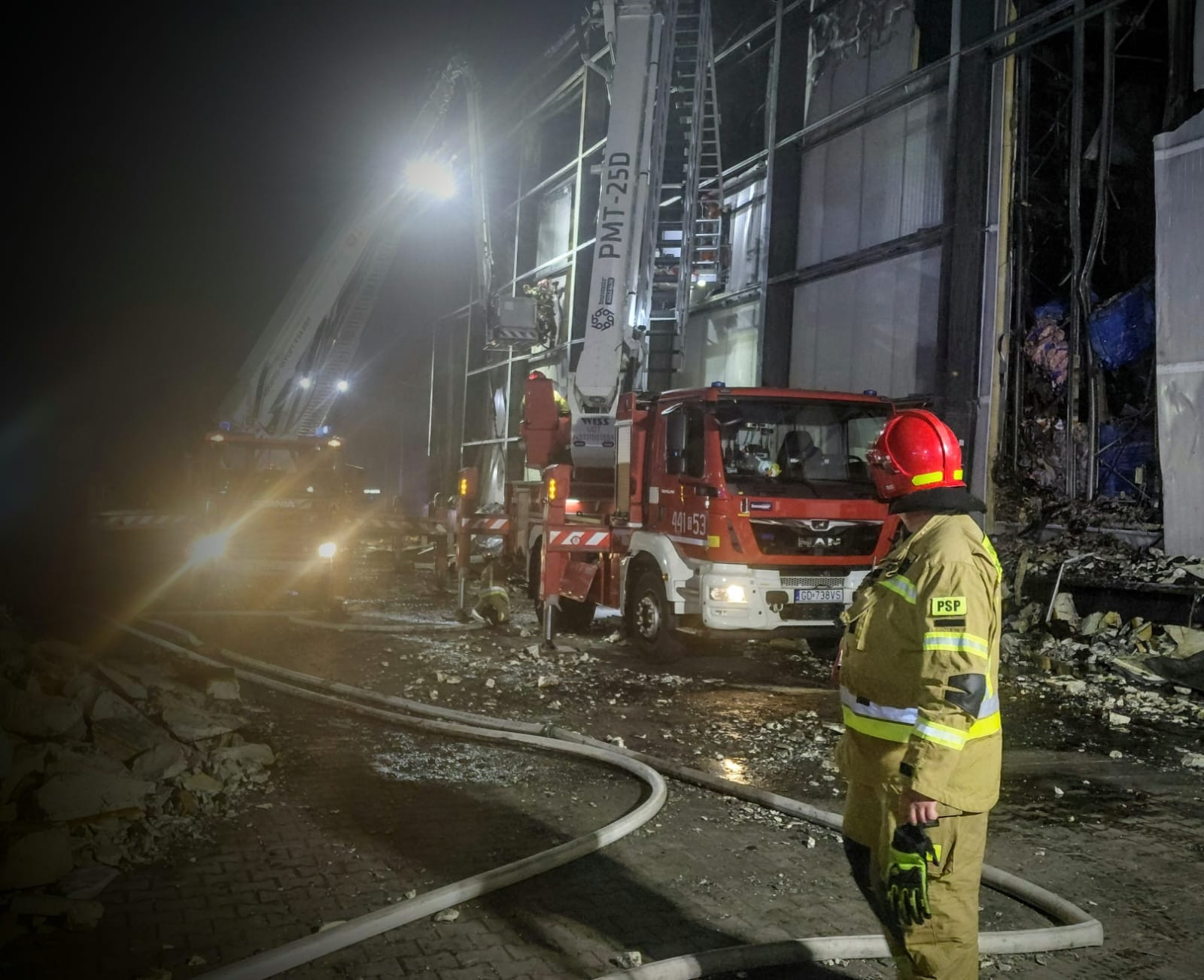 materiały straży pożarnej