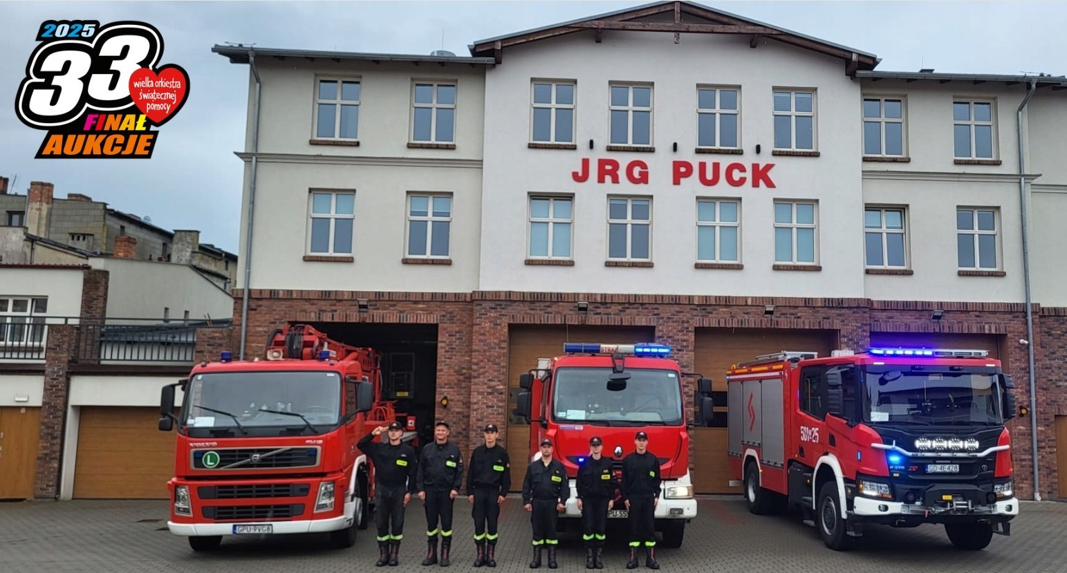 Zostań Strażakiem na 24h w KP PSP w Pucku - sztab w Pucku