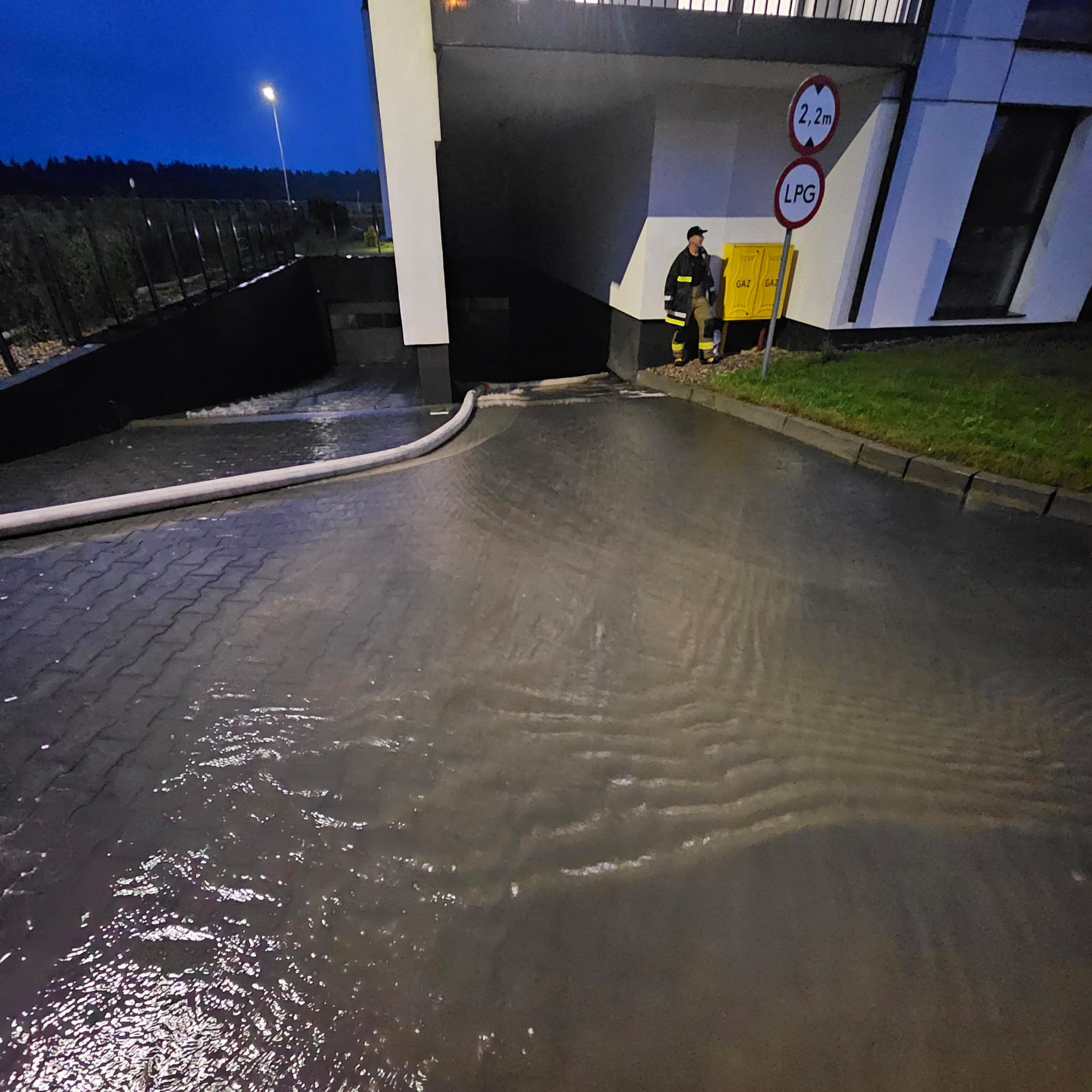 Fot. PSP w Pucku/OSP Leśniewo