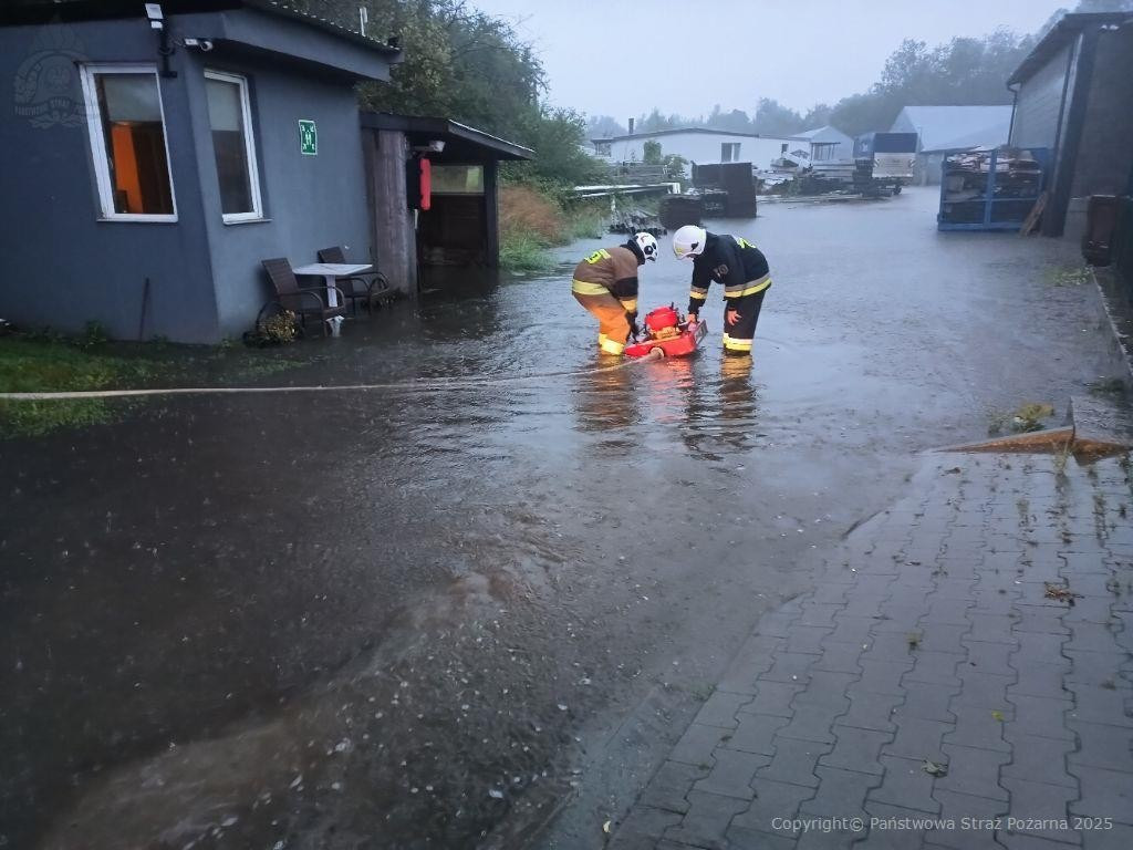 Fot. PSP w Pucku/OSP Leśniewo