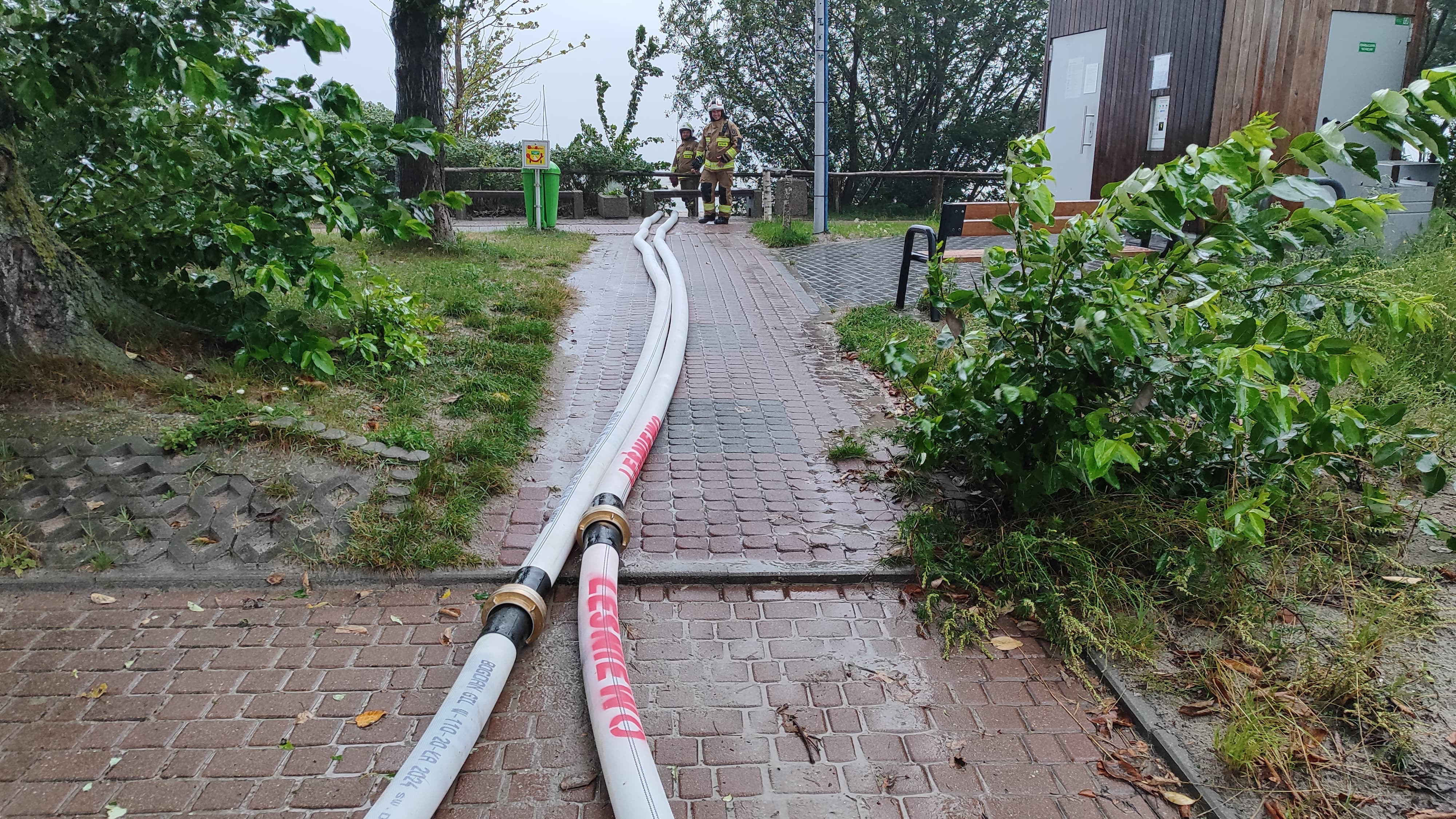 Fot. PSP w Pucku/OSP Leśniewo