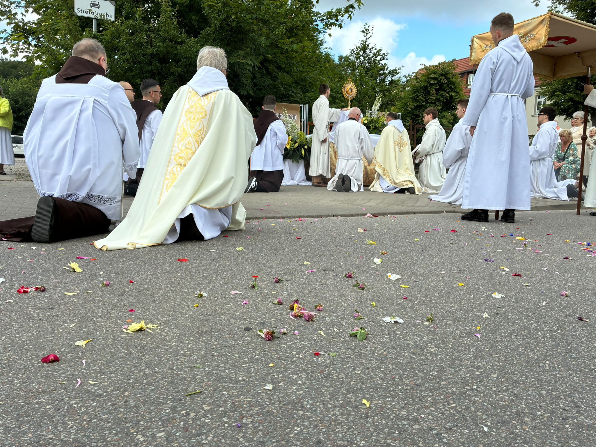Procesja Bożego Ciała w Wejherowie/źródło: Twoja Telewizja Morska