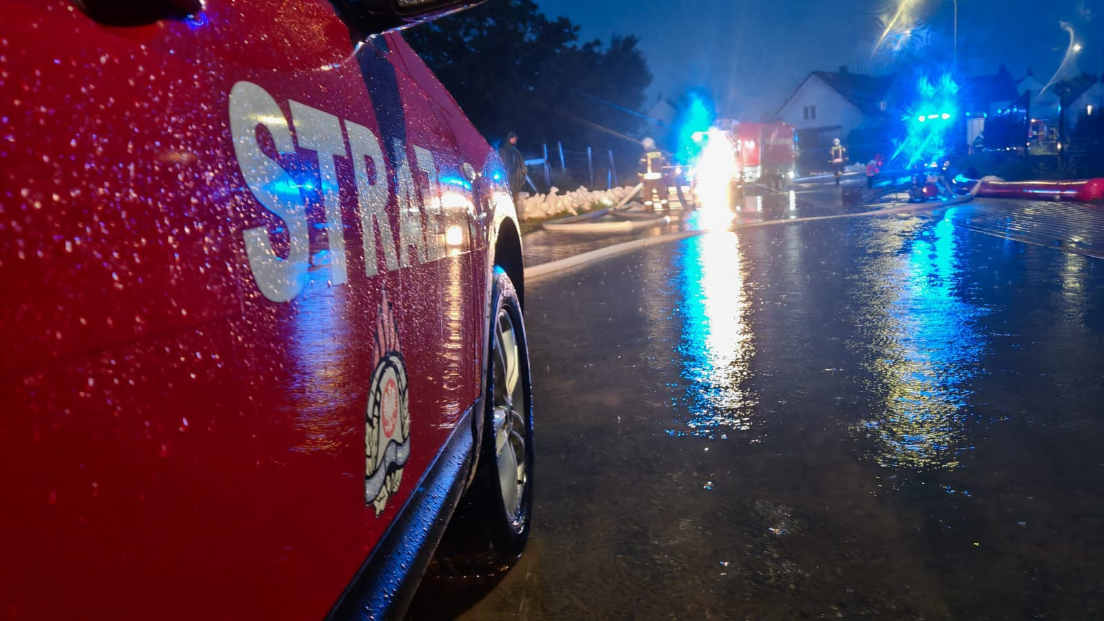 Fot. PSP w Pucku/OSP Leśniewo