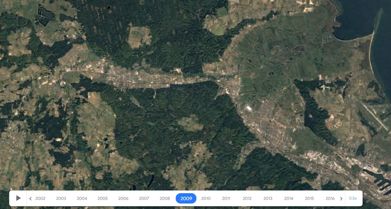 2009/Timelaps Google Earth