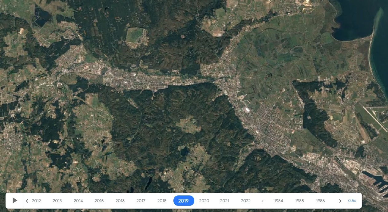 2019/Timelaps Google Earth