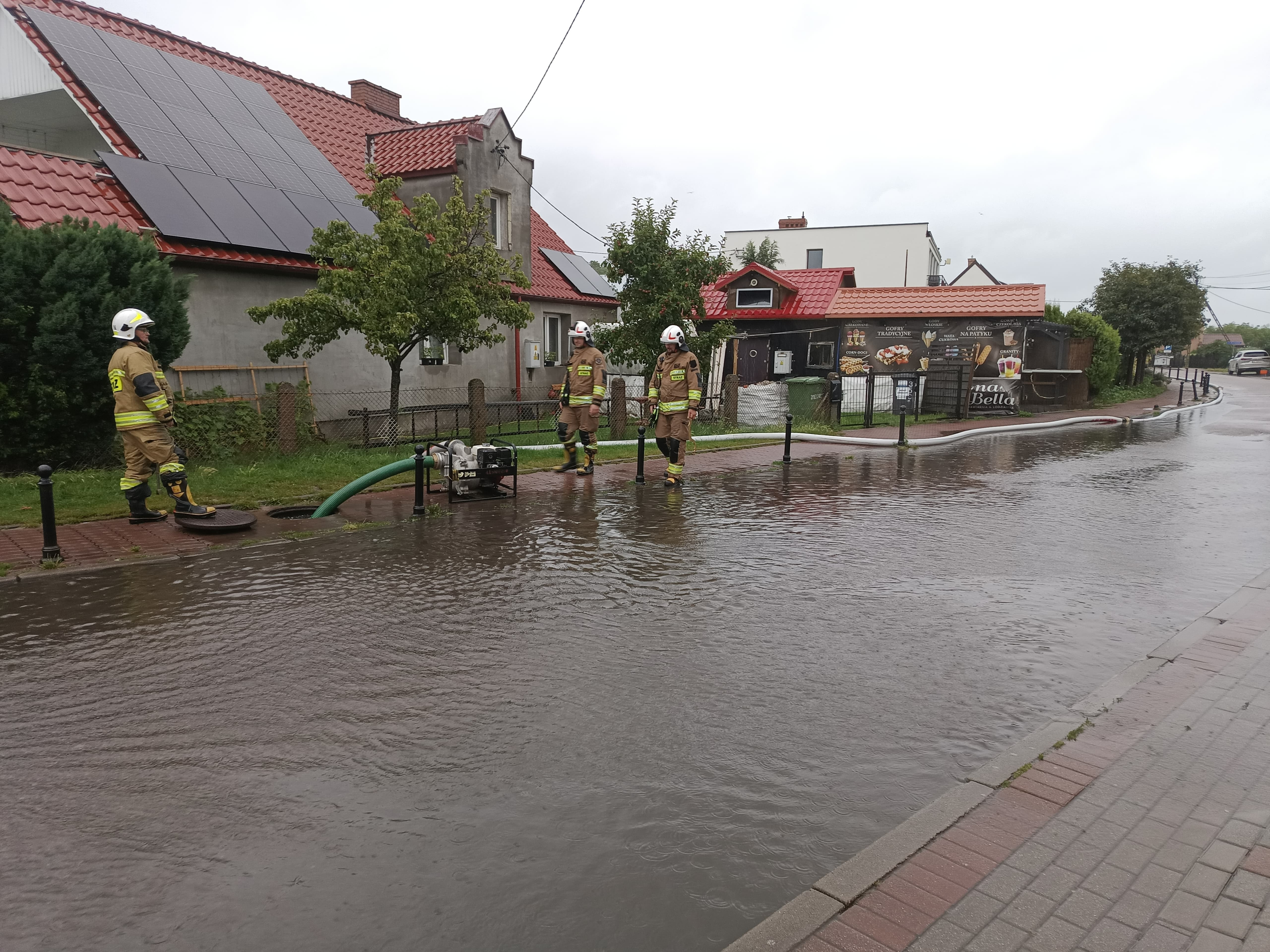 Fot. PSP w Pucku/OSP Leśniewo