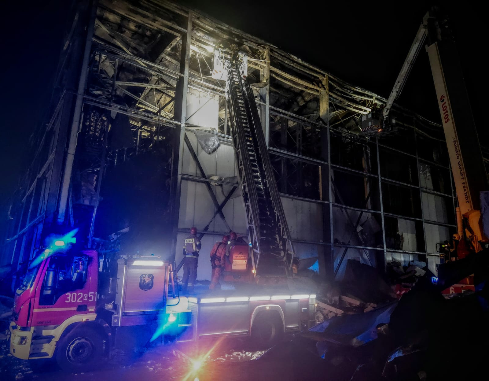 materiały straży pożarnej