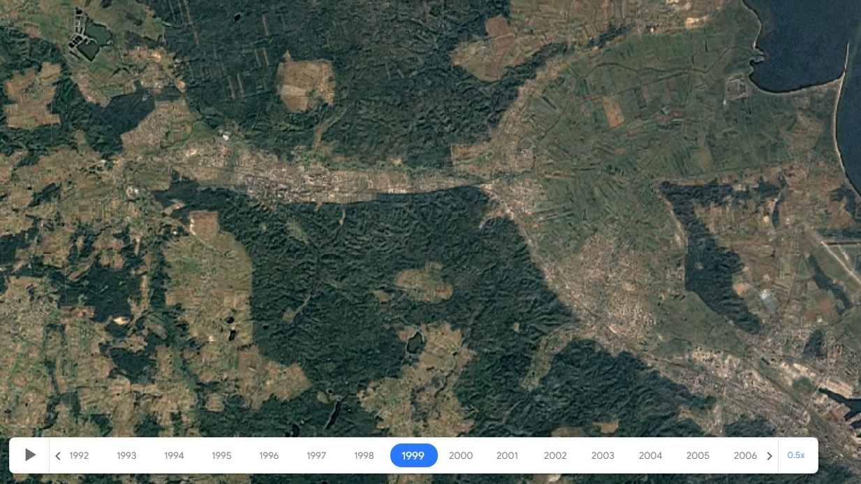 1999/Timelaps Google Earth