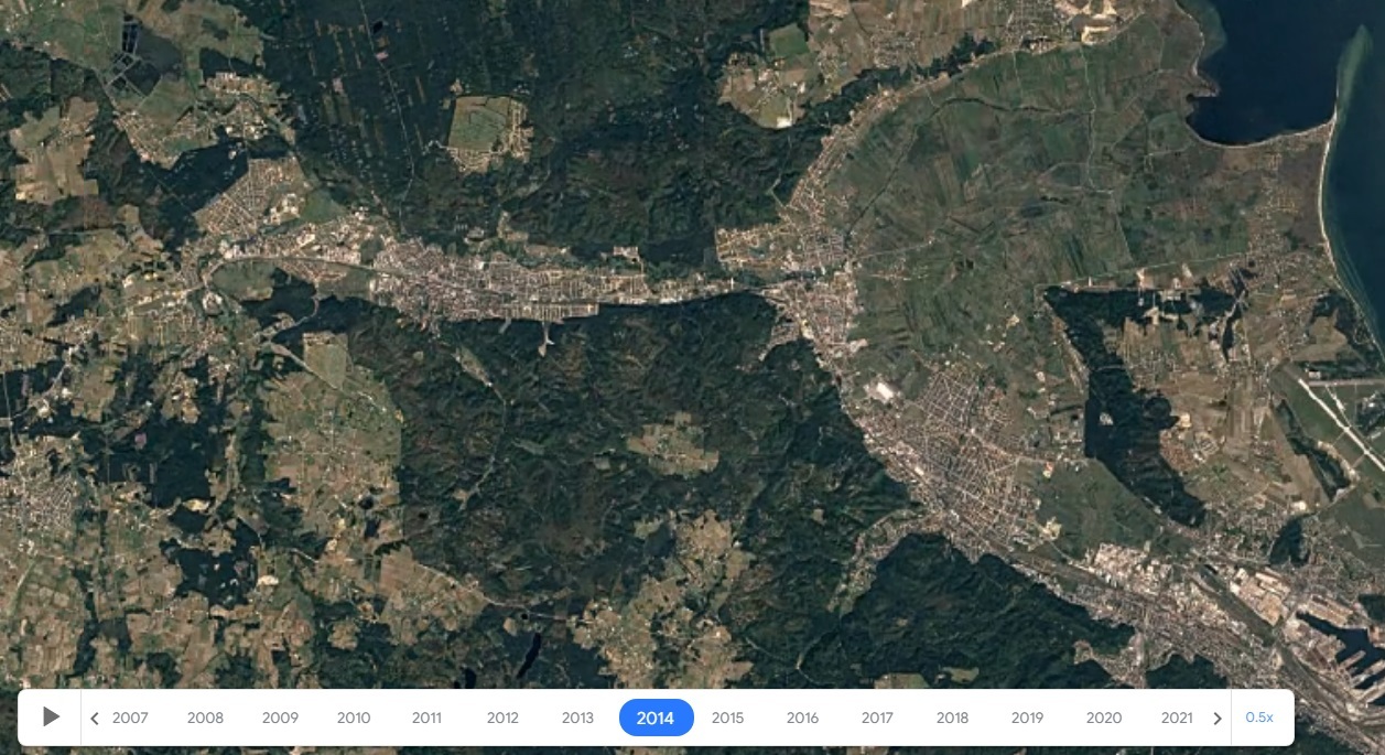 2014/Timelaps Google Earth