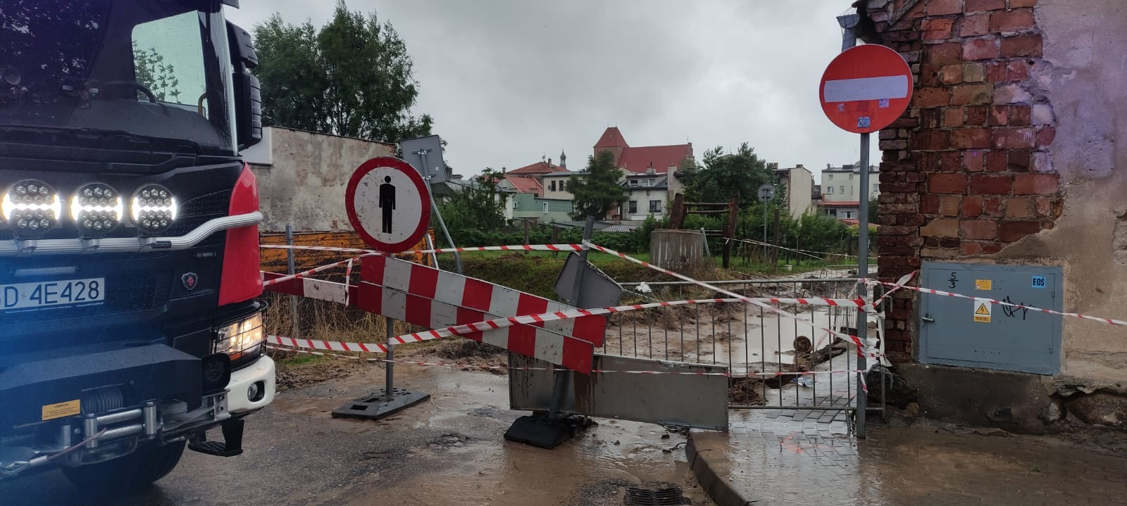 Fot. PSP w Pucku/OSP Leśniewo