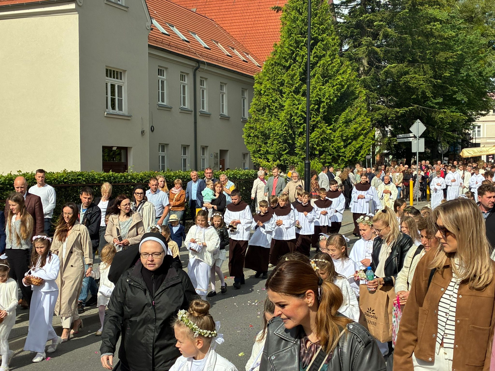 Procesja Bożego Ciała w Wejherowie/źródło: Twoja Telewizja Morska