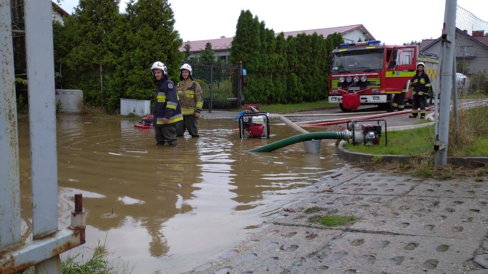 Ul. Tulipanowa Kosakowo/ Fot. OSP Leśniewo