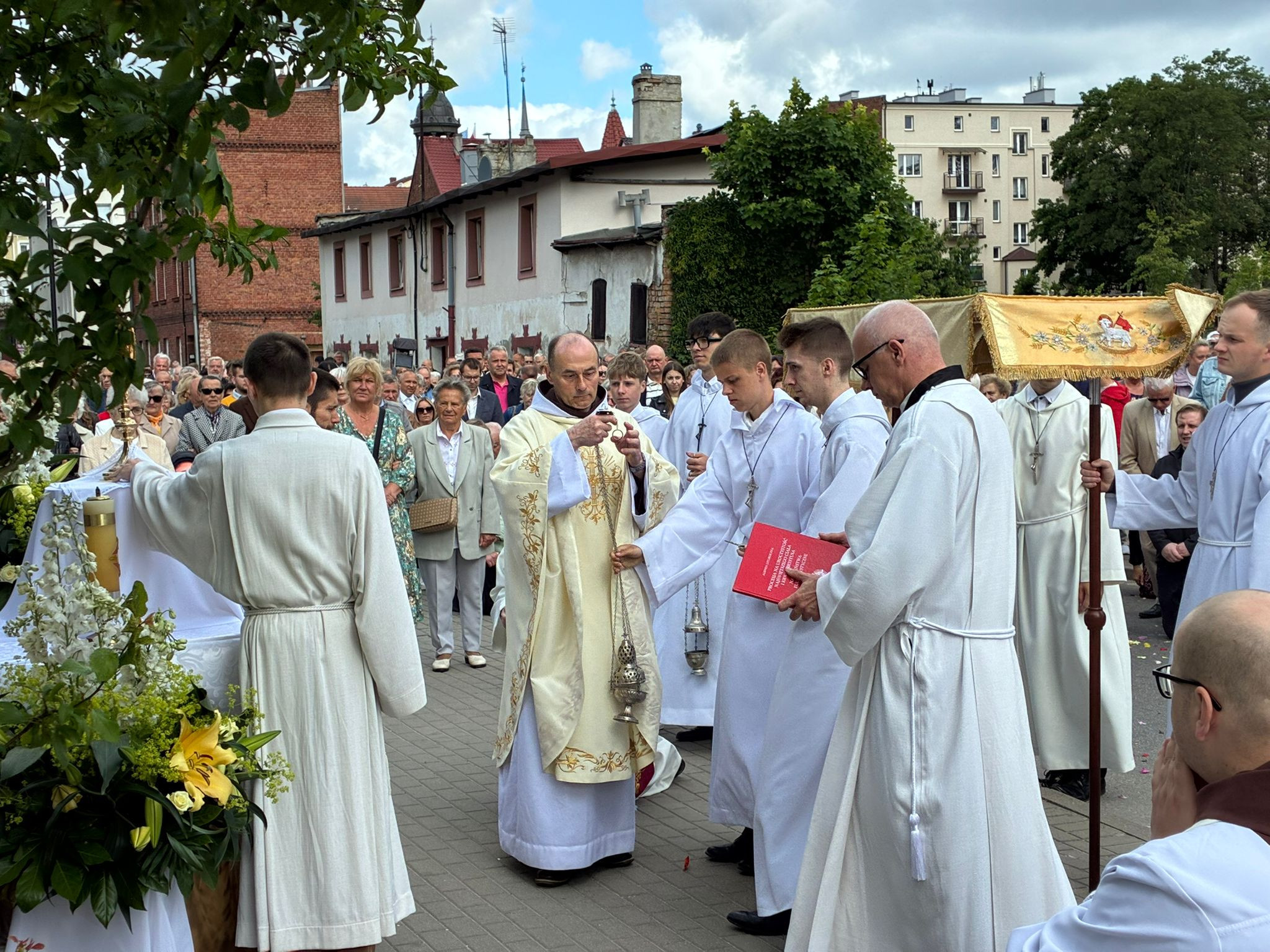 Procesja Bożego Ciała w Wejherowie/źródło: Twoja Telewizja Morska