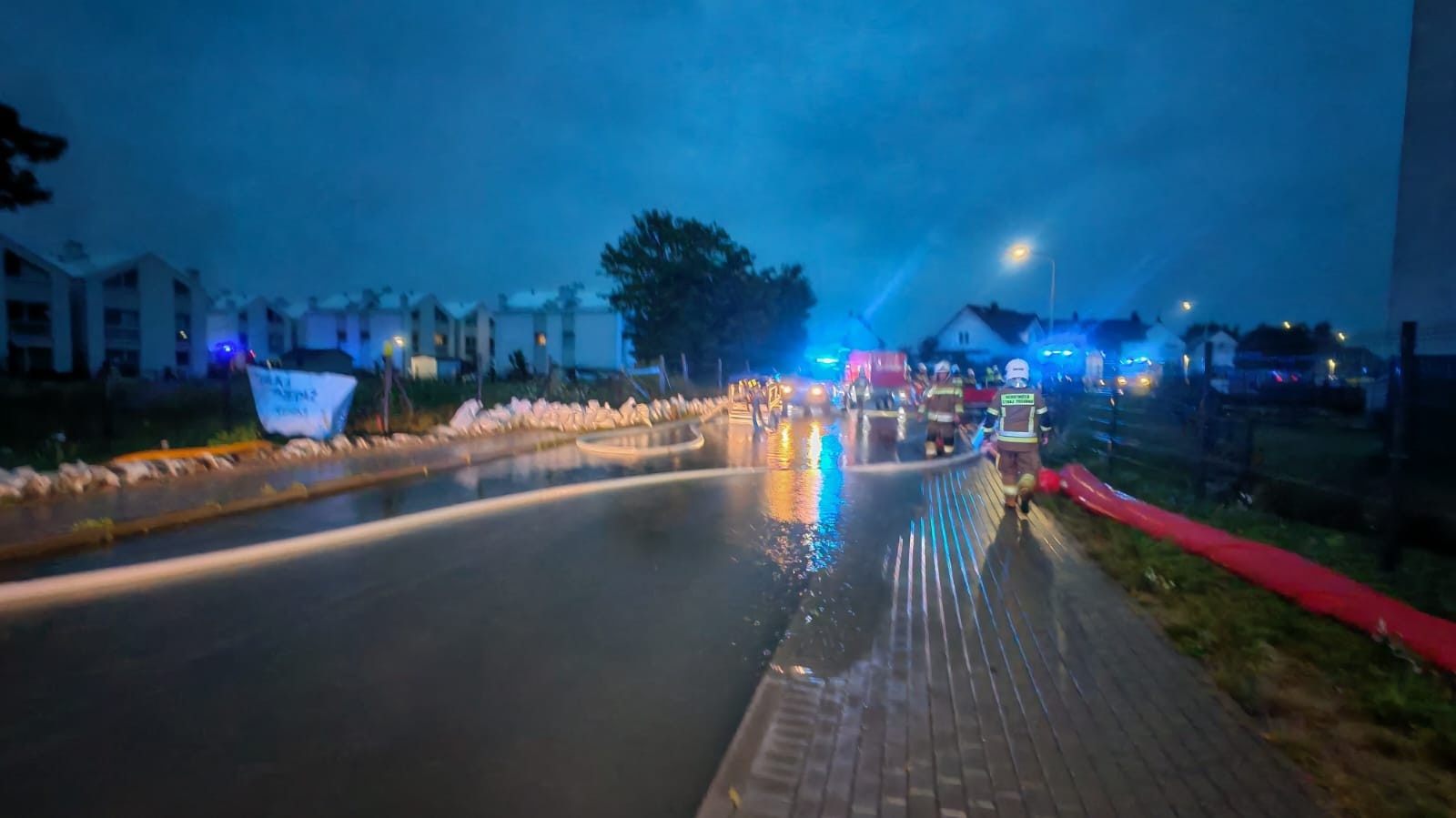 Fot. PSP w Pucku/OSP Leśniewo