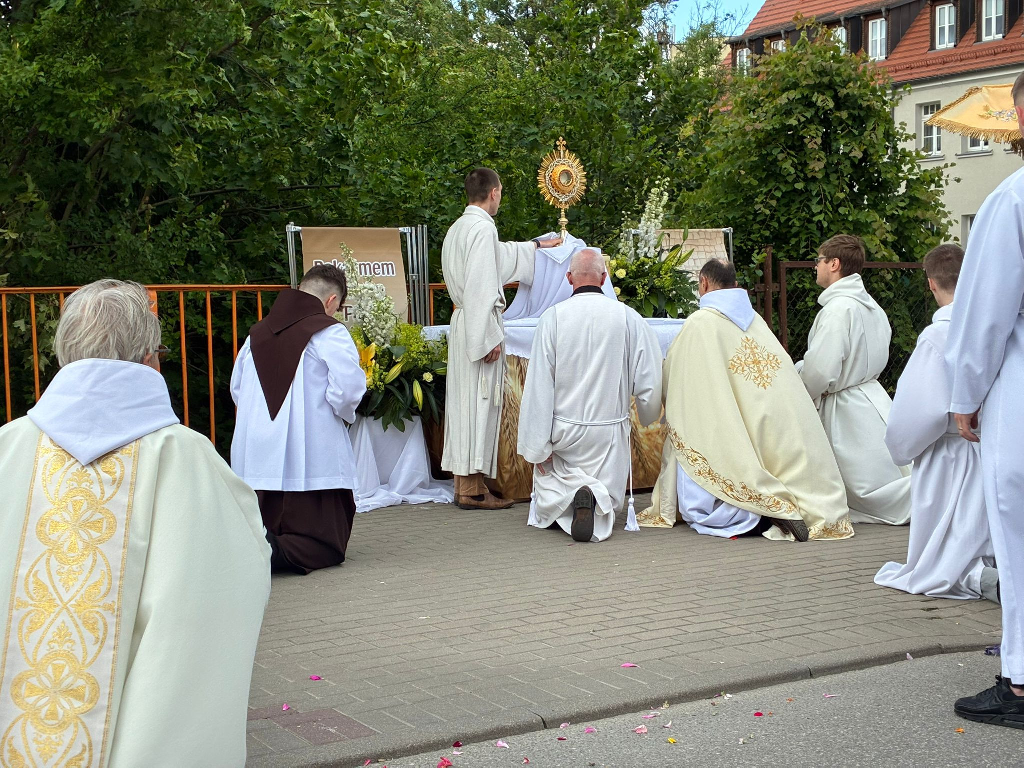 Procesja Bożego Ciała w Wejherowie/źródło: Twoja Telewizja Morska