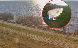 Opublikowali zdjęcie z pozostawionym sprzętem do windsurfingu w Chałupach. Sołtys zagroził utylizacją