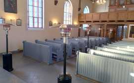 W kościele jak w restauracji? Nietypowe ogrzewanie cieszy parafian