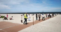Nowe podesty ułatwią dostęp do plaży
