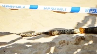 Alarm na plaży. Spacerowiczka natrafiła na niewybuch